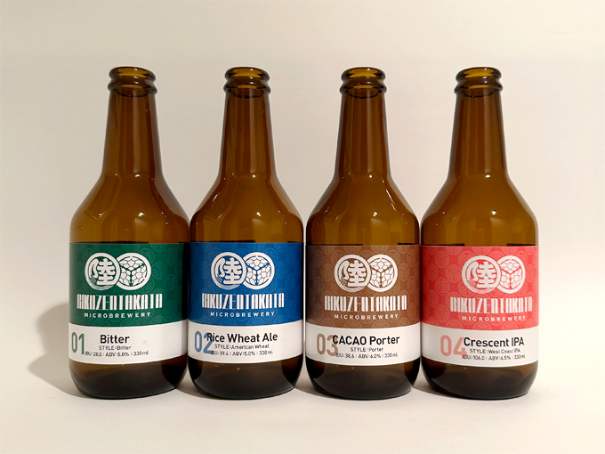 パッケージ｜瓶ビールラベル｜陸前高田マイクロブルワリー